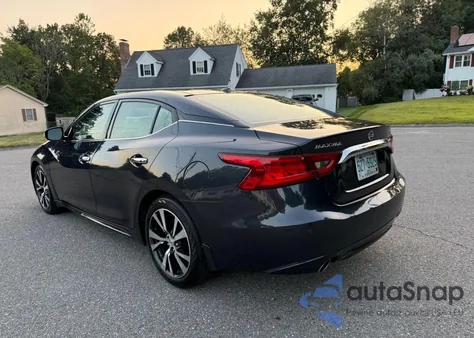 2017 Nissan Maxima 3.5S из США, поврежденный, VIN 1N4AA6AP8HC370029